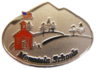 Mountain Schools Pin